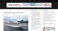 Desktop Screenshot of cruisebusiness.com